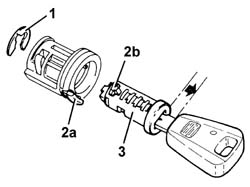 Ignition key block - r+r