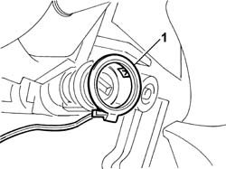 Ignition switch contacts carrier block - r+r