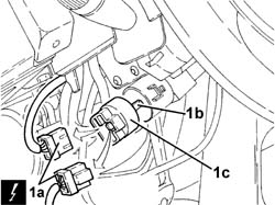 Ignition switch contacts carrier block - r+r