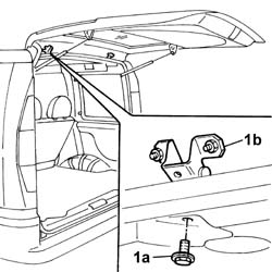 Tailgate - adjust centring and profile - includes hinge and compartment seal adaptation