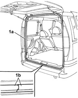 Tailgate compartment seal - r+r