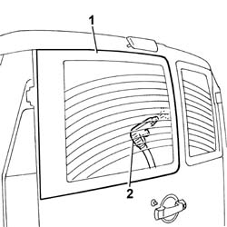 Rear window eliminate leaks
