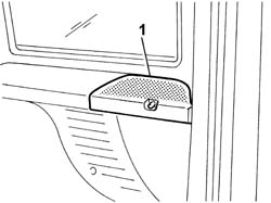 Parcel rack mounts-fastening