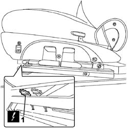 Front seat with side bag r r