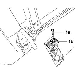 Seat release acoustic warning SWITCH - R.R.