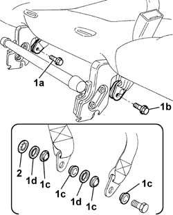 Rear seat cushion ribbing - r r