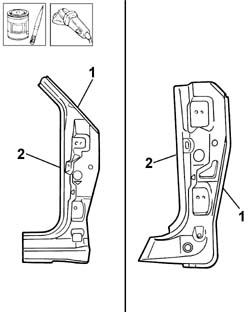 R.R. FRONT PILLAR