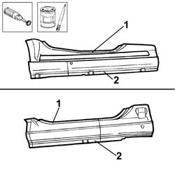 R.R. UNDERDOOR SIDE MEMBER