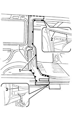 R.R. REAR PILLAR