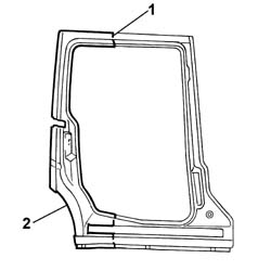 R.R. REAR PILLAR