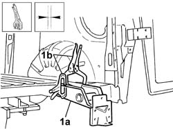 Boot floor pan rail partial