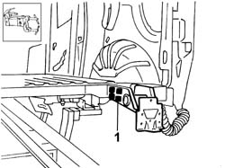 Boot floor pan rail partial