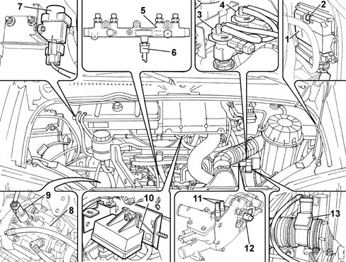 BOSCH EDC ELECTRONICALLY-CONTROLLED FUEL SYSTEM
