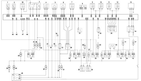 BOSCH EDC ELECTRONICALLY-CONTROLLED FUEL SYSTEM