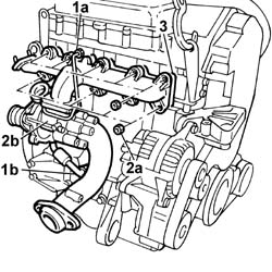 ENGINE - POSITION ON STAND AND REMOVE