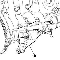 ENGINE - POSITION ON STAND AND REMOVE