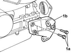 ENGINE - POSITION ON STAND AND REMOVE
