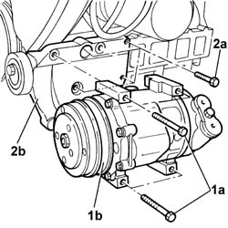 ENGINE - POSITION ON STAND AND REMOVE