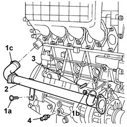 ENGINE - POSITION ON STAND AND REMOVE