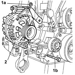 ENGINE - POSITION ON STAND AND REMOVE