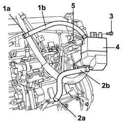 ENGINE - POSITION ON STAND AND REMOVE