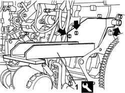 ENGINE - POSITION ON STAND AND REMOVE