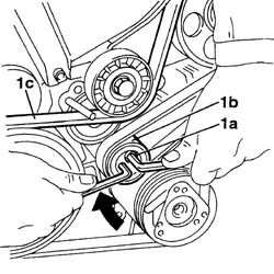 ENGINE - POSITION ON STAND AND REMOVE