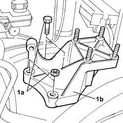 GEAR BOX LEFT RIGID MOUNT - R R