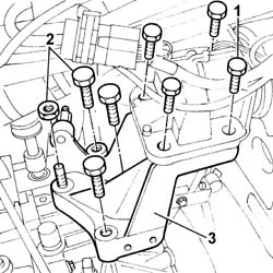 GEAR BOX LEFT RIGID MOUNT - R R