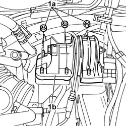GEARBOX SIDE MOUNT FLEXIBLE BLOCK - REPLACE