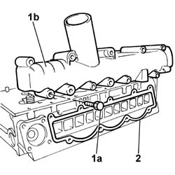SINGLE CYLINDER HEAD, REMOVED - OVERHAUL