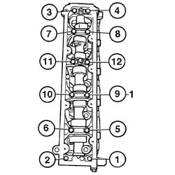 SINGLE CYLINDER HEAD, REMOVED - OVERHAUL