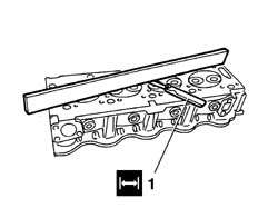 SINGLE CYLINDER HEAD, REMOVED - OVERHAUL