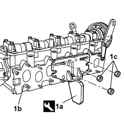 SINGLE CYLINDER HEAD, REMOVED - OVERHAUL