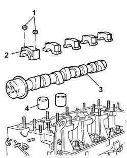 SINGLE CYLINDER HEAD, REMOVED - OVERHAUL