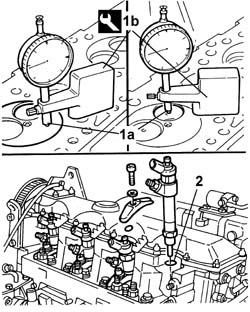 SINGLE CYLINDER HEAD, REMOVED - OVERHAUL