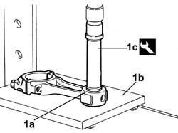 CONNECTING ROD SMALL END BUSH - REPLACE