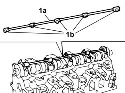 OVERHEAD CAMSHAFT - R R ON VEHICLE