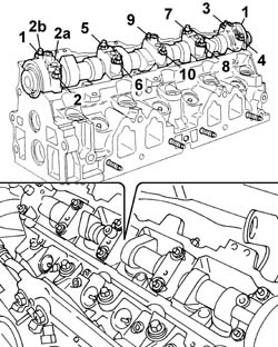 OVERHEAD CAMSHAFT - R R ON VEHICLE