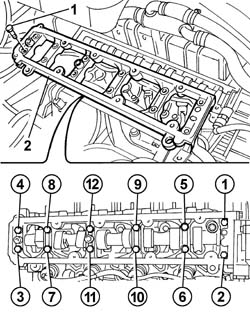 OVERHEAD CAMSHAFT - R R ON VEHICLE