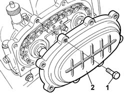 CAMSHAFT IDLER GEARS - REPLACE
