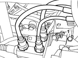 FUEL LINE FROM MANIFOLDS - R R