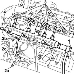 FUEL DELIVERY MANIFOLD - R R