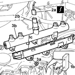 FUEL DELIVERY MANIFOLD - R R