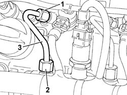 LINES TO INJECTORS - R R