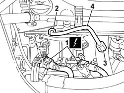LINES TO INJECTORS - R R
