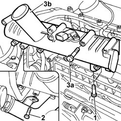 INLET MANIFOLD - R + R AND REPLACE SEAL