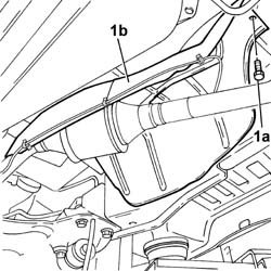 CATALYTIC CONVERTER HEAT SHIELD - R R