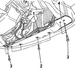 ENGINE COOLING RADIATOR SUPPORT BEAM - R R