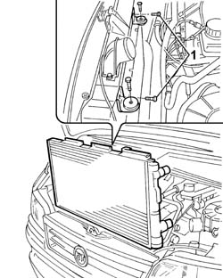 ENGINE COOLING RADIATOR - R + R